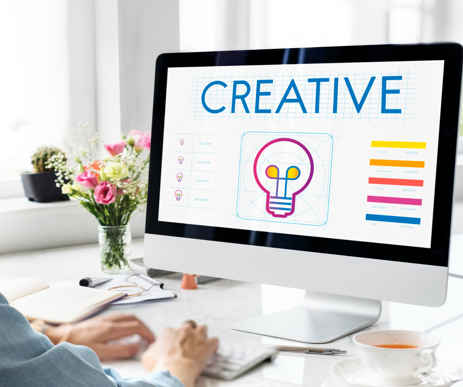 branding innovation creative inspire concept